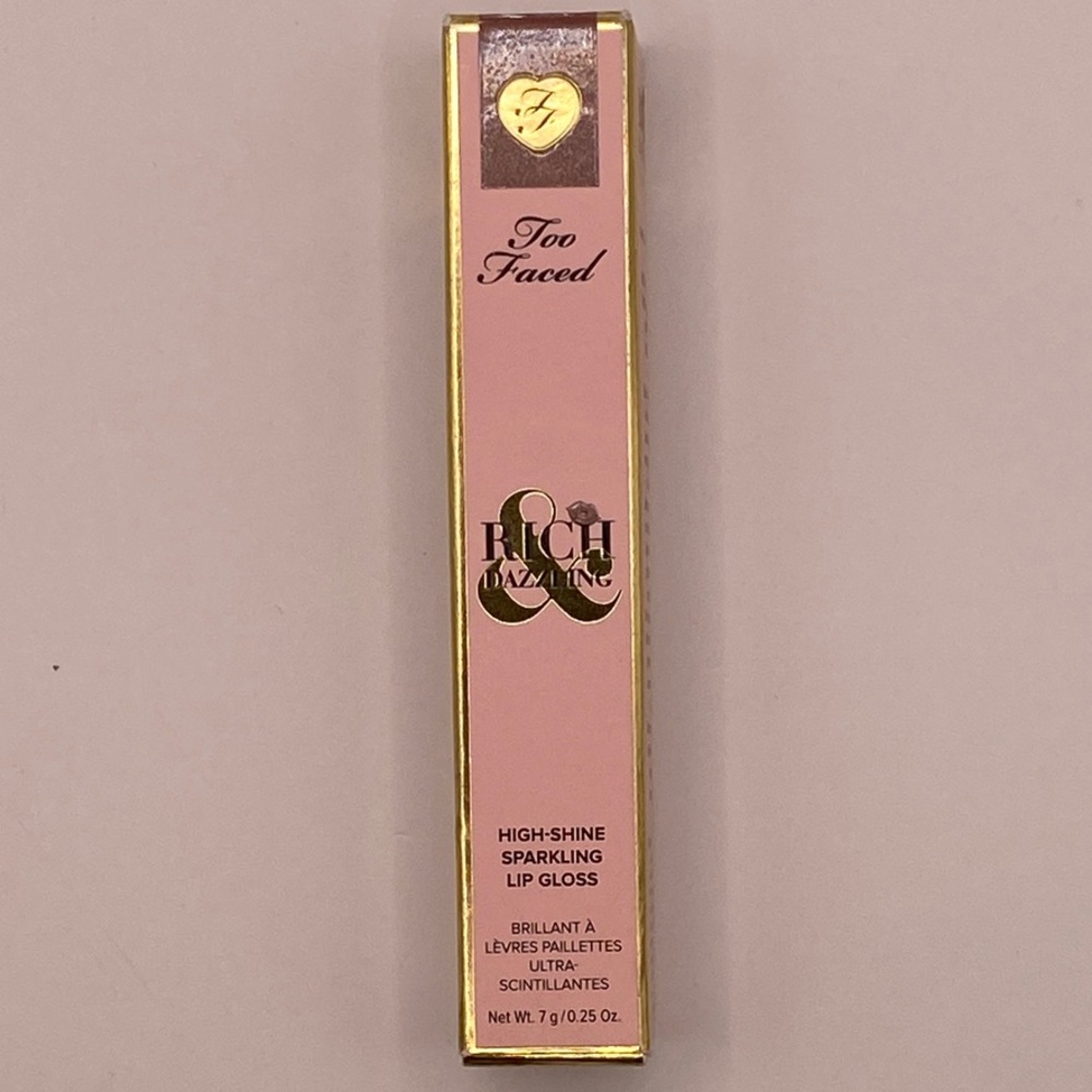 Too Faced Rich & Dazzling High-Shine Lip Gloss - GORGEOUS